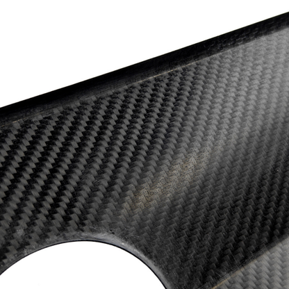 Abarth 500 / 595 / 695 Series 4 Carbon Fibre Glove Box Cover & Handle Cover