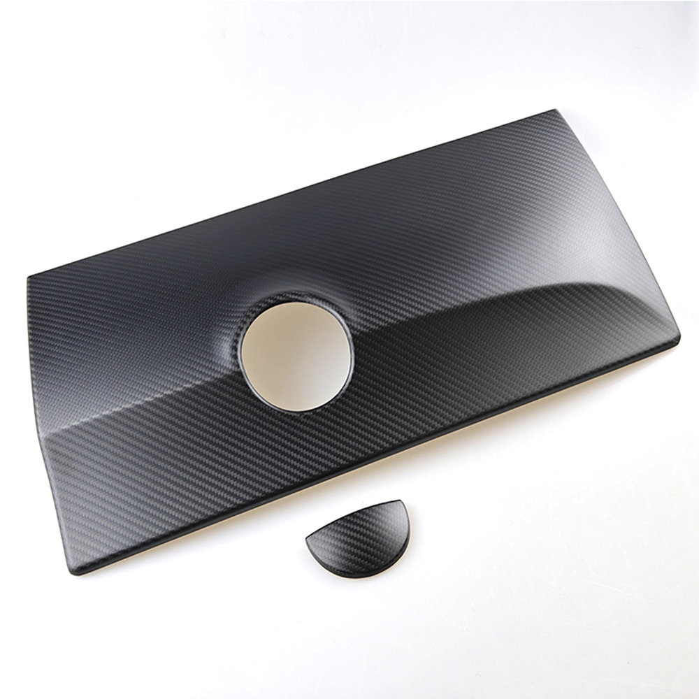 Abarth 500 / 595 / 695 Series 4 Carbon Fibre Glove Box Cover & Handle Cover