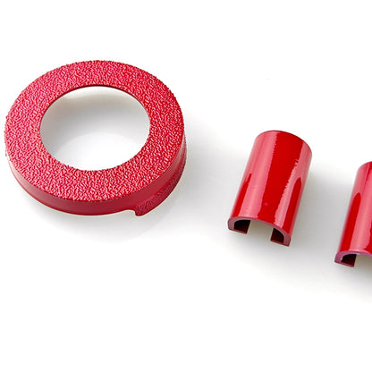 Abarth 500 / 595 / 695 Front Intake Grill Covers & Fog Lamp Covers - TMC Motorsport