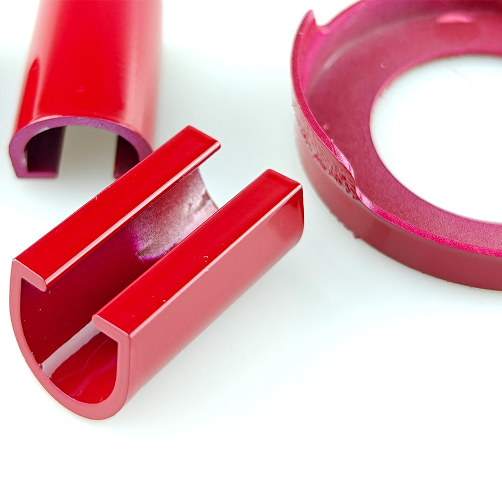 Abarth 500 / 595 / 695 Front Intake Grill Covers & Fog Lamp Covers - TMC Motorsport