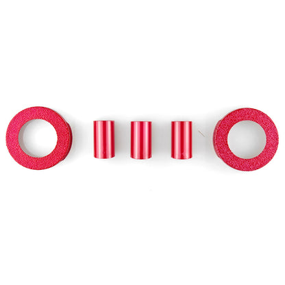 Abarth 500 / 595 / 695 Front Intake Grill Covers & Fog Lamp Covers - TMC Motorsport