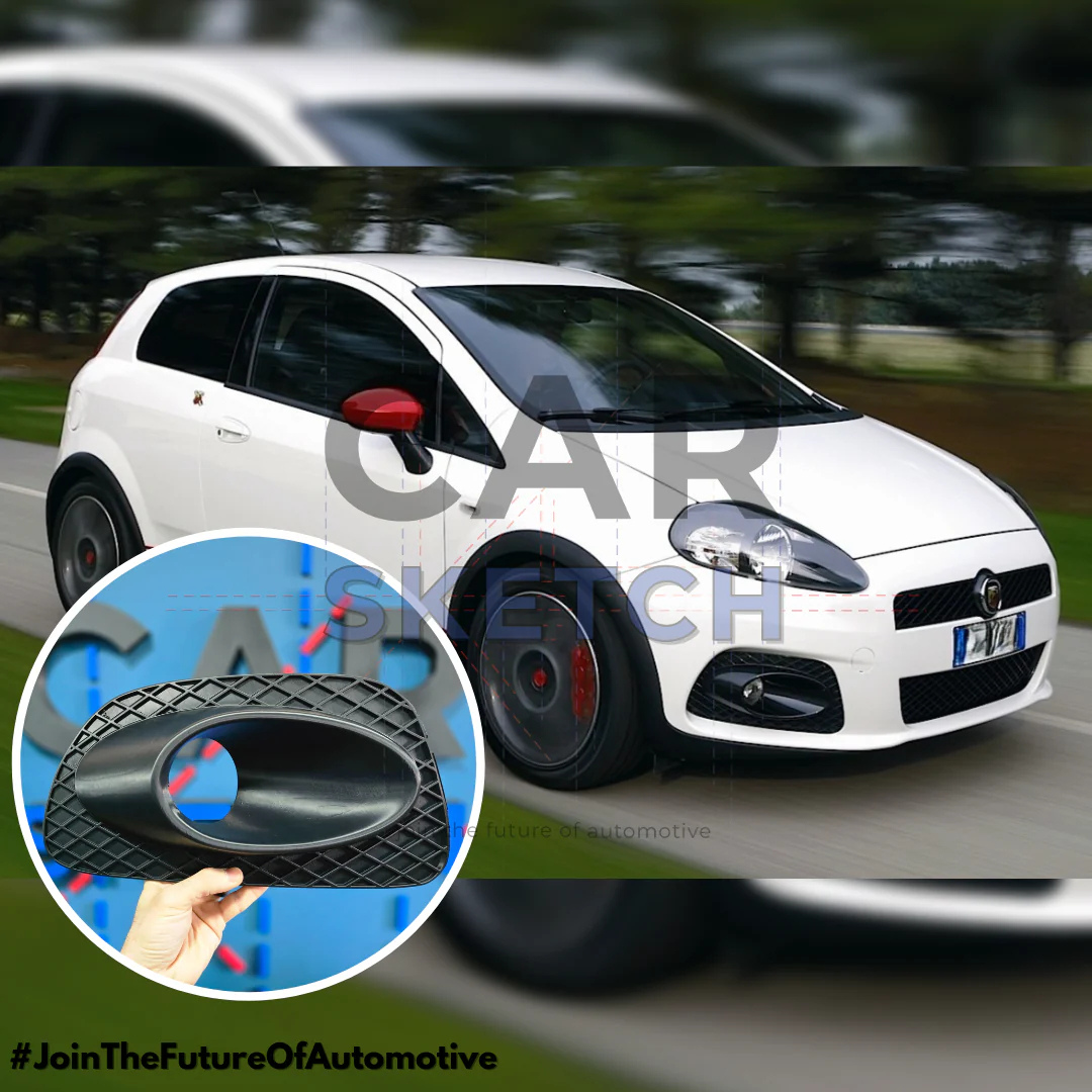 Fiat/Abarth Grande Punto 07'-10' Front Grilles By Car Sketch - TMC Motorsport