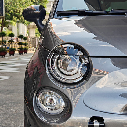 Abarth 500 / 595 / 695 Xenon Headlight Washer Jet Covers