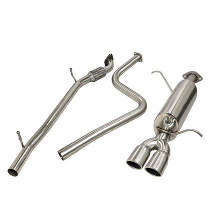 Cobra Sport Ford Fiesta (Mk7) (1.25/1.4/1.6) Cat Back Performance Exhaust - TMC Motorsport