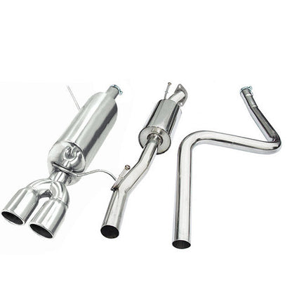 Cobra Sport Ford Fiesta (Mk7) (1.25/1.4/1.6) Cat Back Performance Exhaust - TMC Motorsport