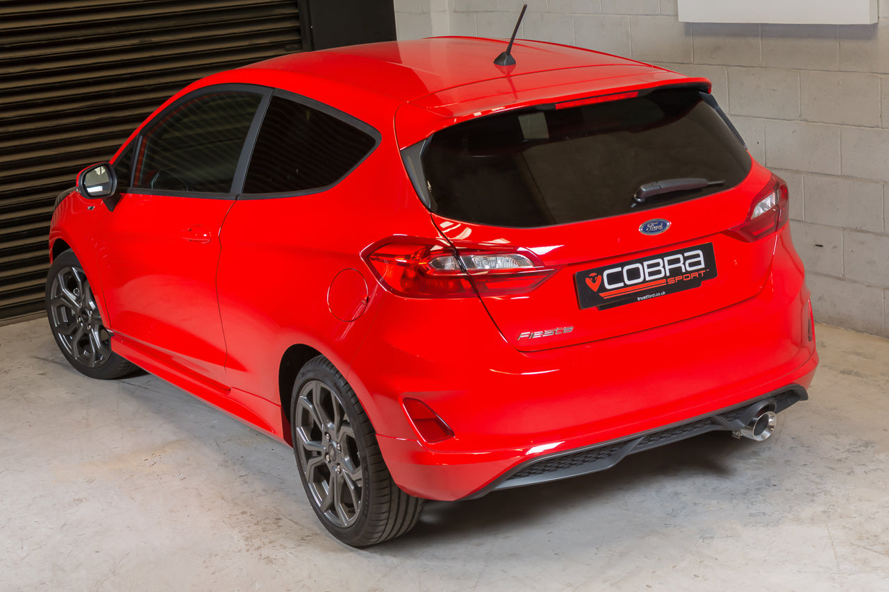 Cobra Sport Ford Fiesta (Mk8) 1L EcoBoost Hybrid mHEV ST-Line Venom Rear Box Delete Performance Exhaust - TMC Motorsport