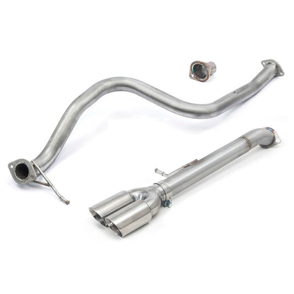 Cobra Sport Ford Fiesta (Mk8) 1L EcoBoost Hybrid mHEV ST-Line (ST Style) Venom Box Delete Twin Tip GPF Back Performance Exhaust - TMC Motorsport