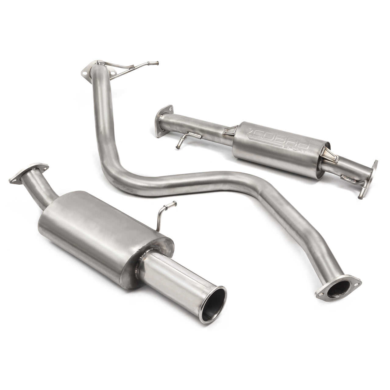 Cobra Sport Ford Fiesta (Mk7) ST 180/200 (2.5") Cat Back Performance Exhaust - TMC Motorsport