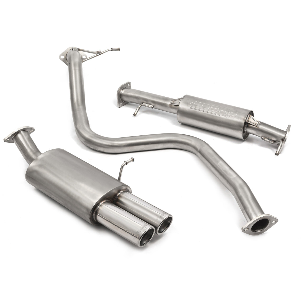 Cobra Sport Ford Fiesta (Mk7) ST 180/200 (2.5") Cat Back Performance Exhaust - TMC Motorsport