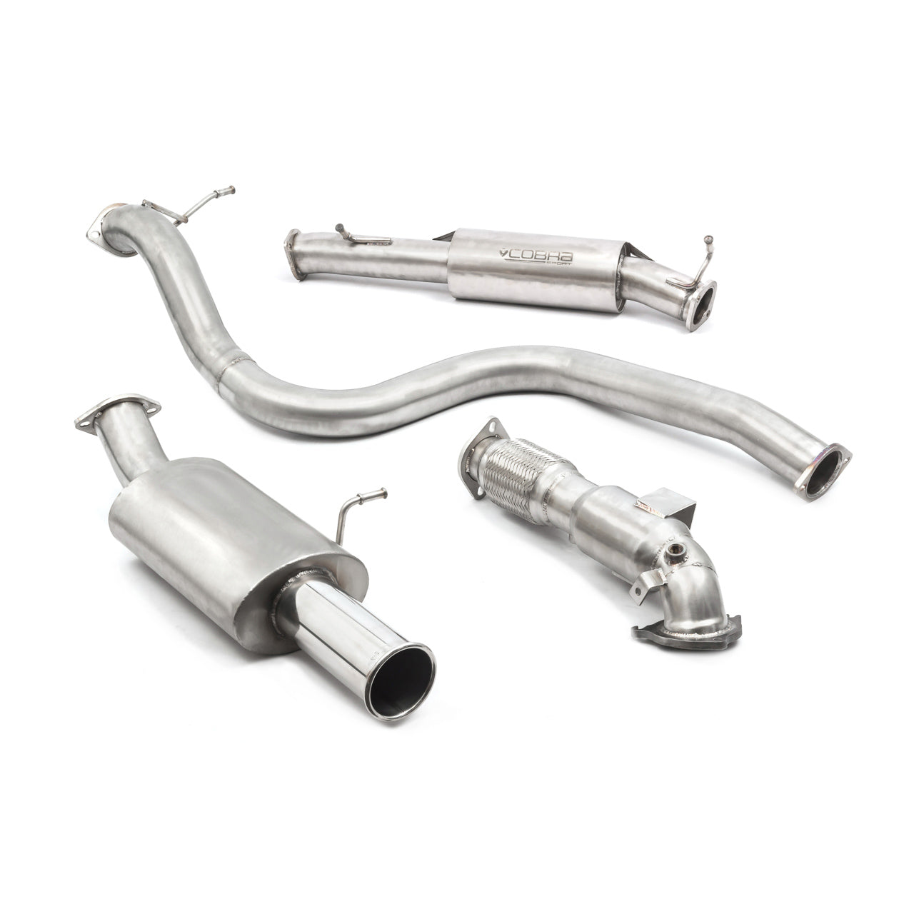 Cobra Sport Ford Fiesta (Mk7) ST 180/200 Turbo Back Performance Exhaust - TMC Motorsport