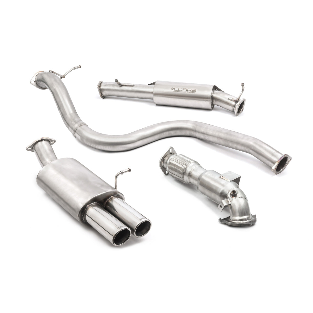 Cobra Sport Ford Fiesta (Mk7) ST 180/200 Turbo Back Performance Exhaust - TMC Motorsport