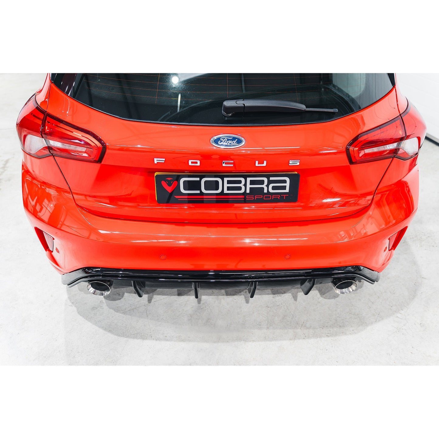 Cobra Sport Ford Focus ST-Line 1.0L 125PS (Mk4) Venom 'ST Style' Dual Exit Rear Performance Exhaust - TMC Motorsport