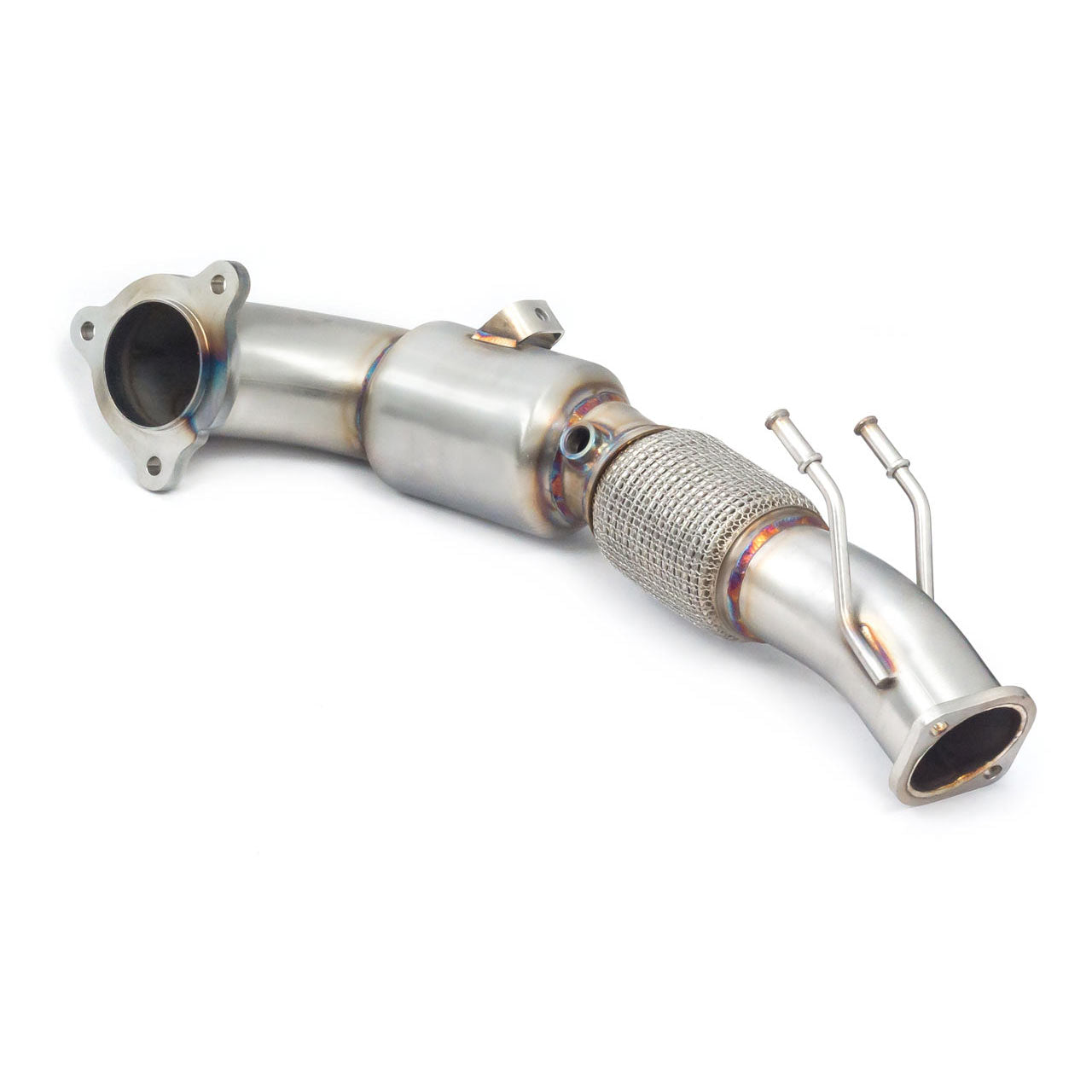 Cobra Sport Ford Focus ST Estate (Mk4) Front Downpipe Sports Cat / De-Cat Performance Exhaust - TMC Motorsport
