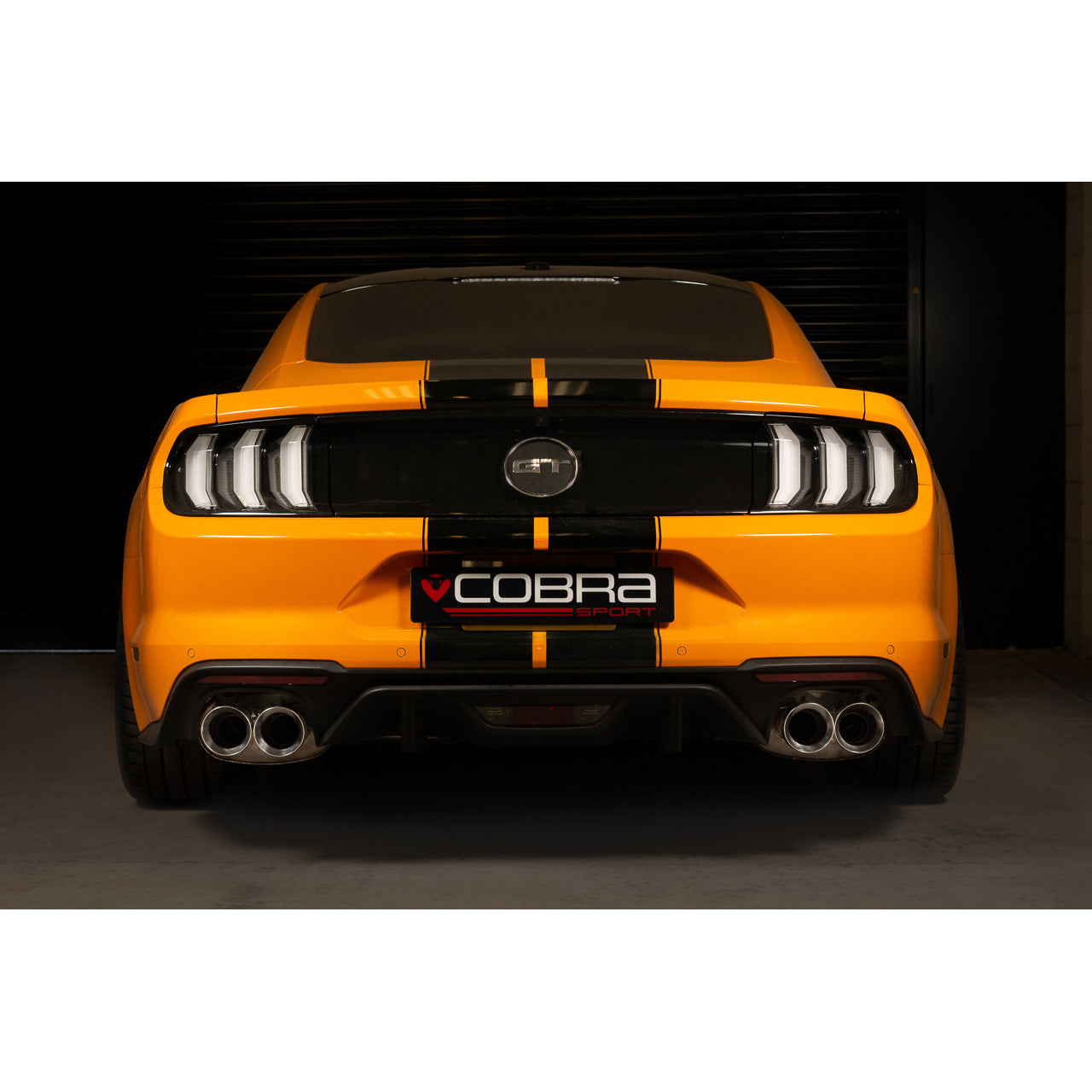 Cobra Sport Ford Mustang 5.0 V8 GT (2018>) Facelift 3" Valved Cat Back Performance Exhaust - TMC Motorsport