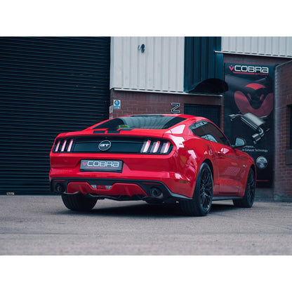 Cobra Sport Ford Mustang 5.0 V8 GT (2015-18) 2.5" Axle Back Performance Exhaust - TMC Motorsport