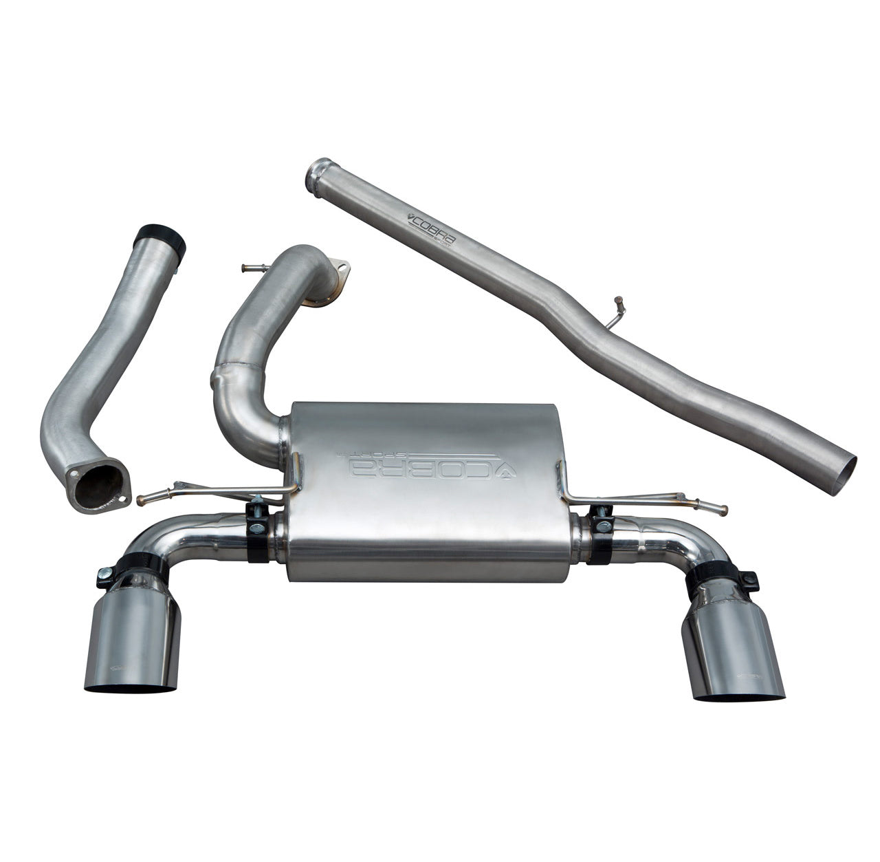 Cobra Sport Ford Focus RS (MK3) Cat Back Performance Exhaust - TMC Motorsport