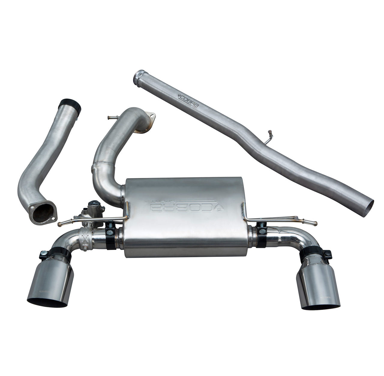 Cobra Sport Ford Focus RS (MK3) Cat Back Performance Exhaust - TMC Motorsport