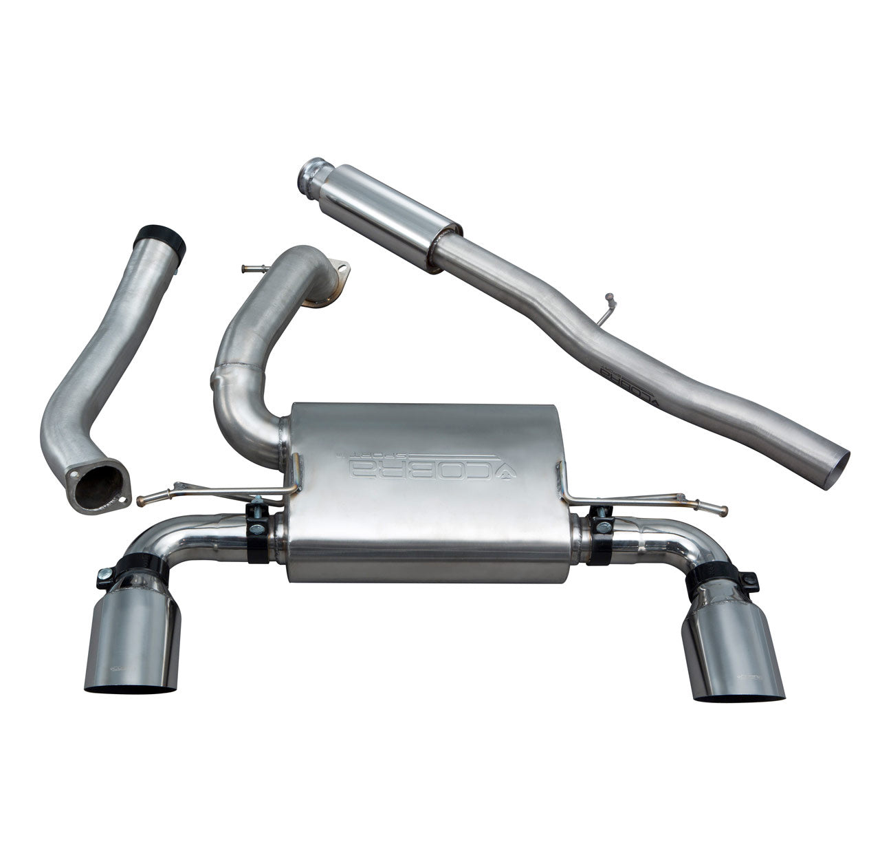 Cobra Sport Ford Focus RS (MK3) Cat Back Performance Exhaust - TMC Motorsport