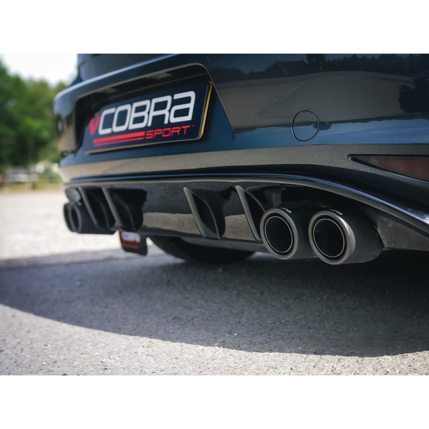Cobra Sport VW Golf GTI (Mk7) 2.0 TSI (5G) (12-17) Quad Exit Turbo Back Golf R Style Performance Exhaust - TMC Motorsport