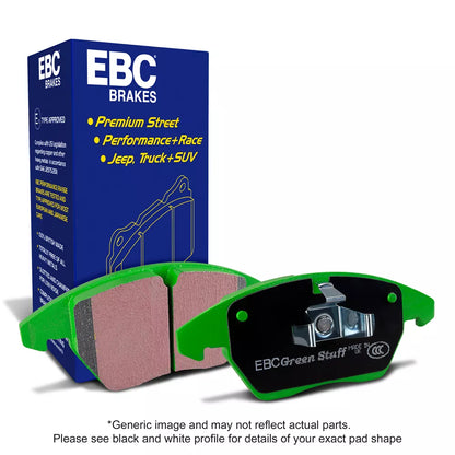 Abarth 500 / 595 / 695 EBC Front Brake Pads for Bosch Calliper - Abarth Tuning