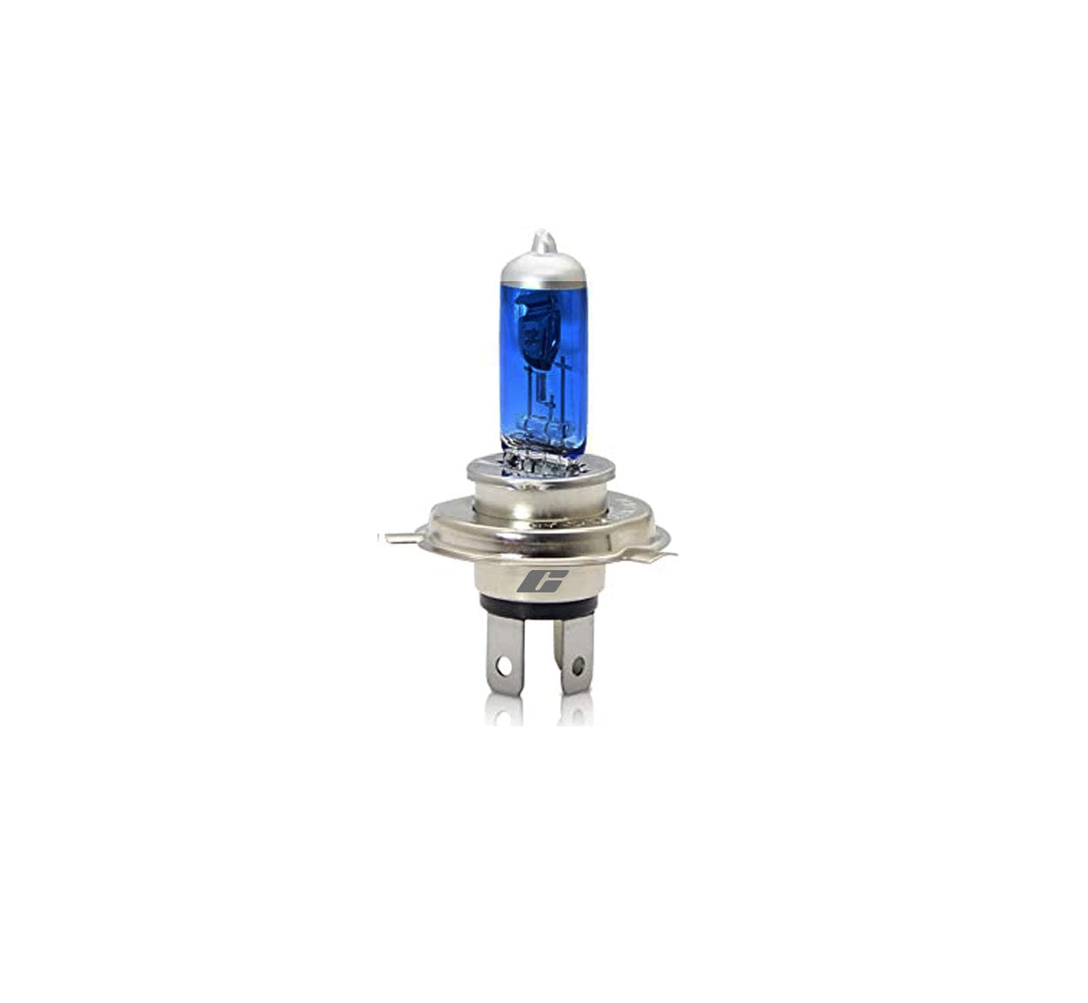 IllumiNite H4 Ice White Headlight Bulb Upgrade – Dipped & Main Beam 6500K (472	| P43t)