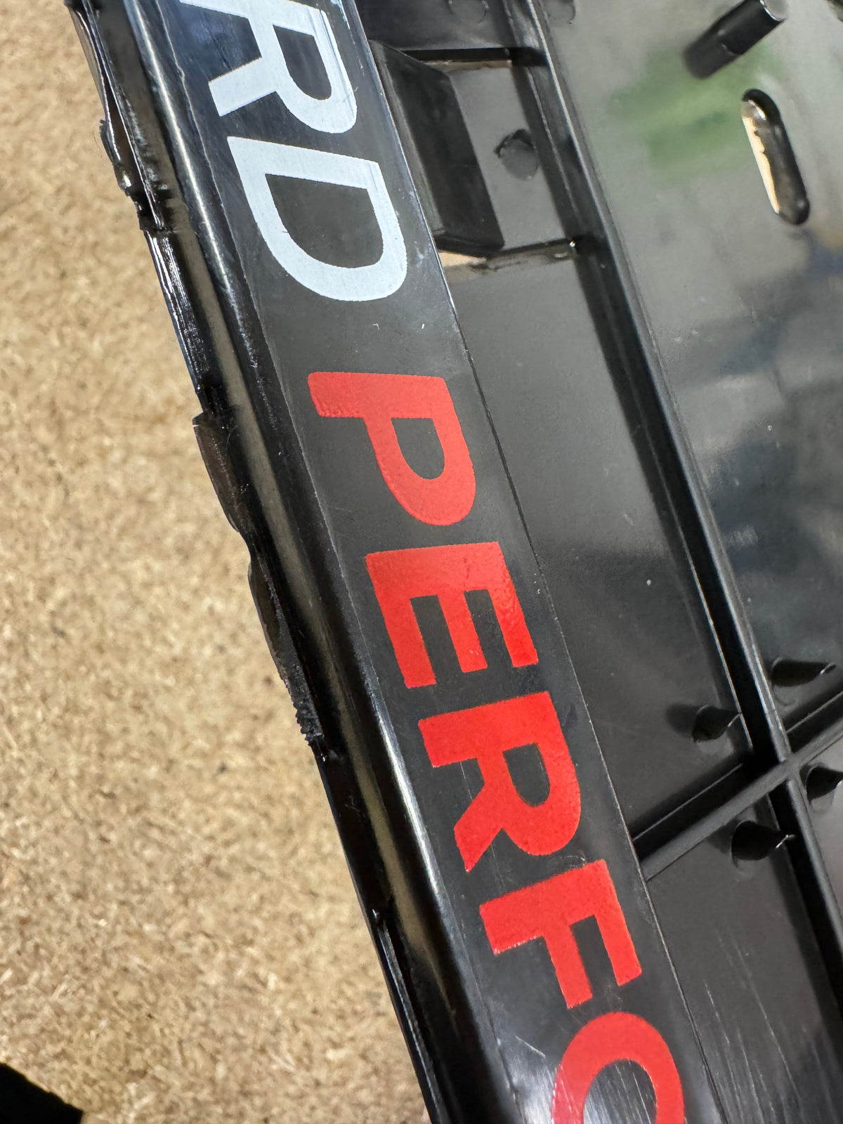 ** CLEARANCE ** Ford Performance Number Plate Holder Set of 2 **QUALITY ISSUE**