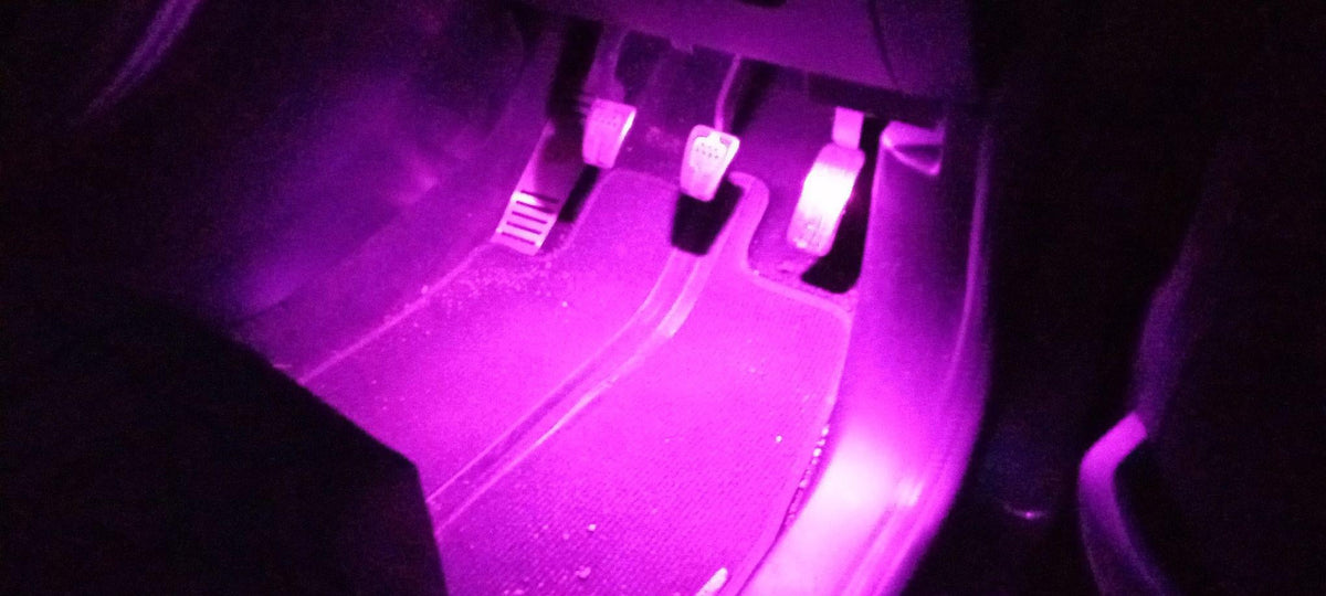 MK8 / MK8.5 Ford Fiesta - Ultra Bright OEM Style Footwell Light Unit Upgrade