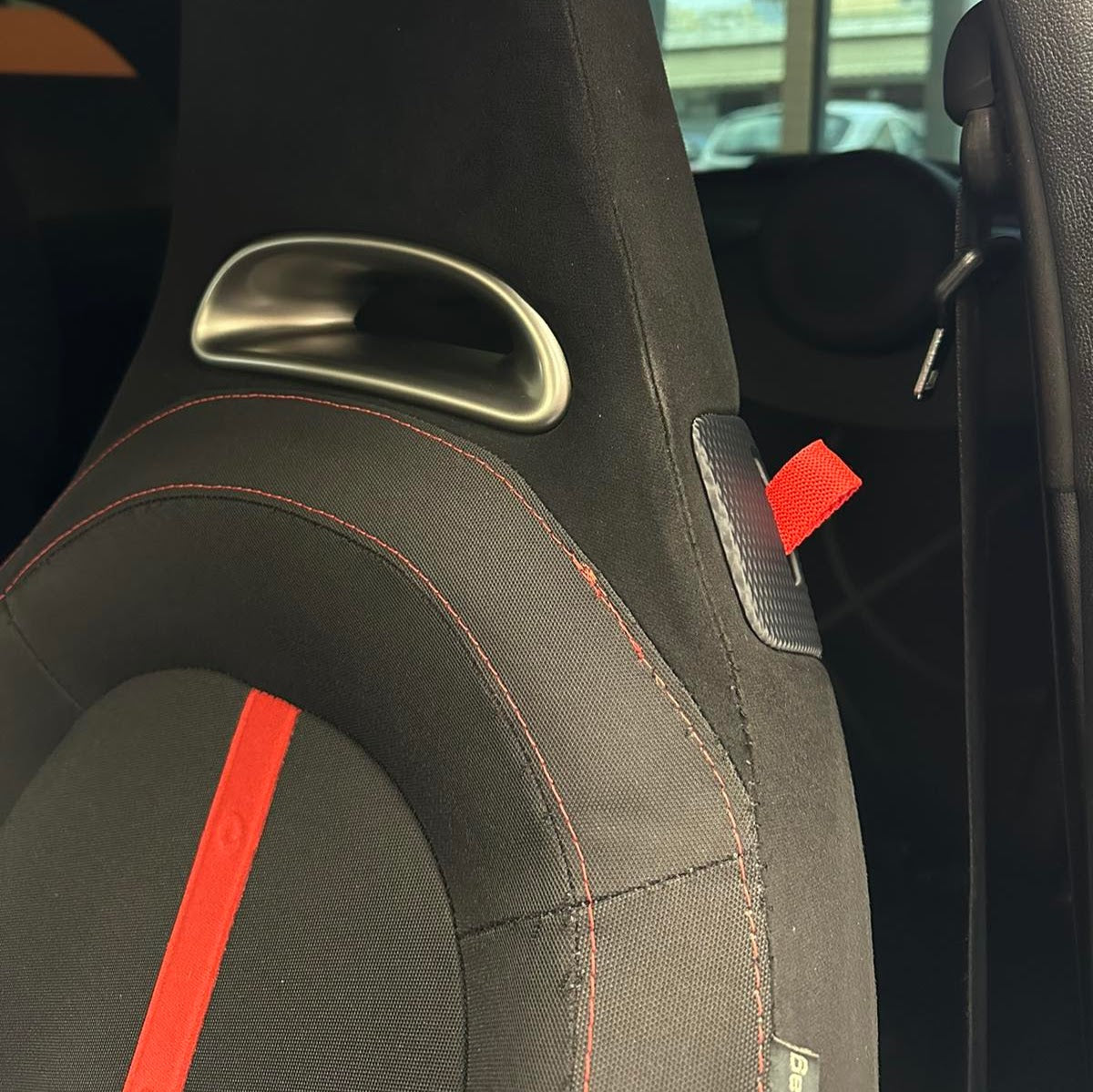 Abarth Seat Tilt Pull Handles Pair for Original Seats By Car Sketch - TMC Motorsport