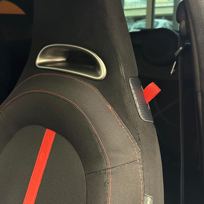 Abarth Seat Tilt Pull Handles Pair for Original Seats By Car Sketch - TMC Motorsport