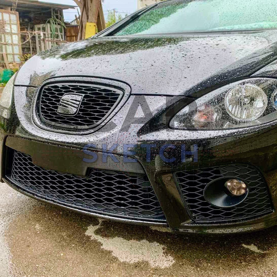 Seat Leon 1P Cupra Front Center Lower Grille * 1P0 853 667 B *