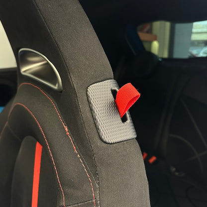 Abarth Seat Tilt Pull Handles Pair for Original Seats By Car Sketch - TMC Motorsport