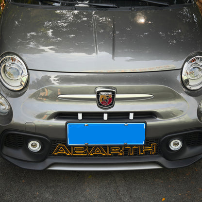 Abarth 500 / 595 / 695 Front Intake Grill Covers & Fog Lamp Covers - TMC Motorsport