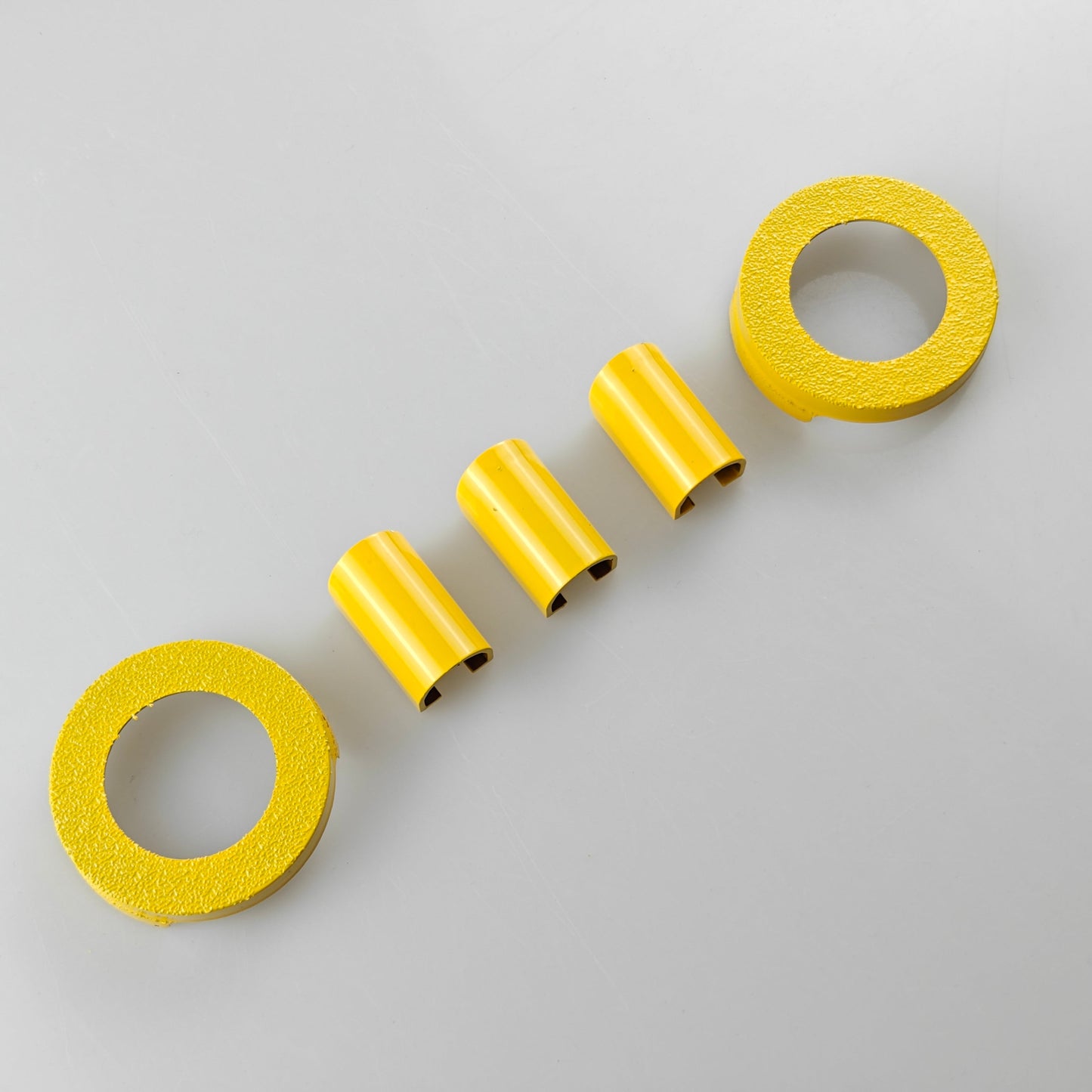 Abarth 500 / 595 / 695 Front Intake Grill Covers & Fog Lamp Covers - TMC Motorsport