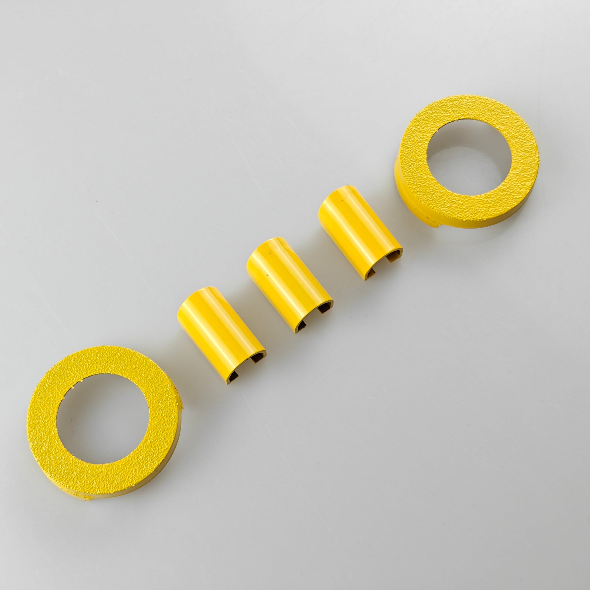 Abarth 500 / 595 / 695 Front Intake Grill Covers & Fog Lamp Covers - TMC Motorsport