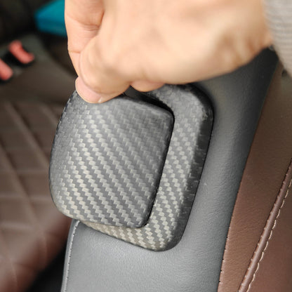 Abarth 500 / 595 / 695 Original Seat Carbon Fibre Rear Tilt Handles