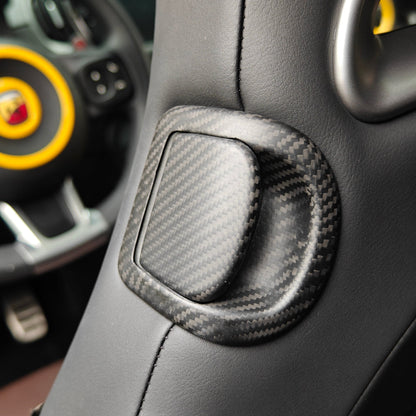 Abarth 500 / 595 / 695 Original Seat Carbon Fibre Rear Tilt Handles