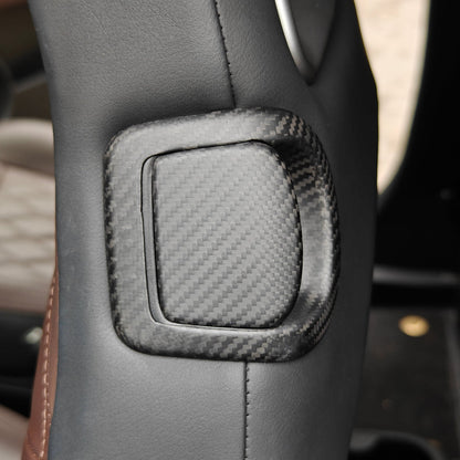 Abarth 500 / 595 / 695 Original Seat Carbon Fibre Rear Tilt Handles