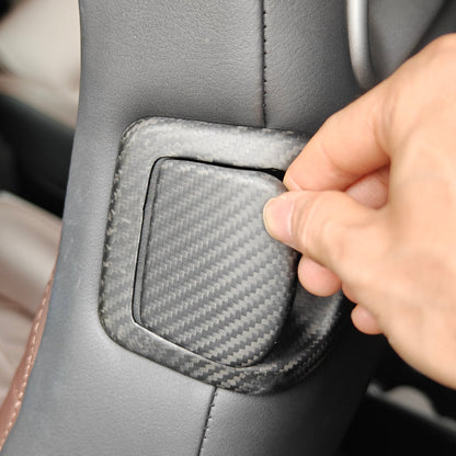 Abarth 500 / 595 / 695 Original Seat Carbon Fibre Rear Tilt Handles