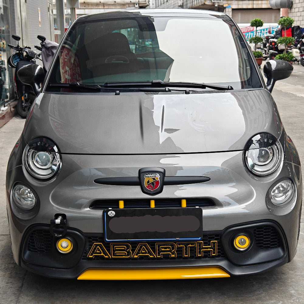 Abarth 595 / 695 ABS Front Splitter Lip - Various Colours - TMC Motorsport