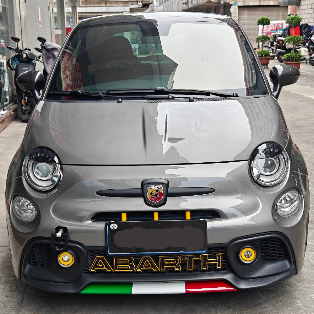 Abarth 595 / 695 ABS Front Splitter Lip - Various Colours - TMC Motorsport