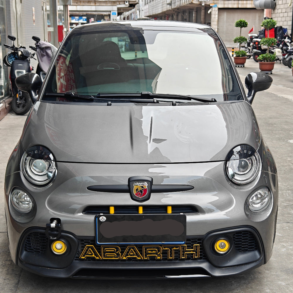 Abarth 595 / 695 ABS Front Splitter Lip - Various Colours - TMC Motorsport