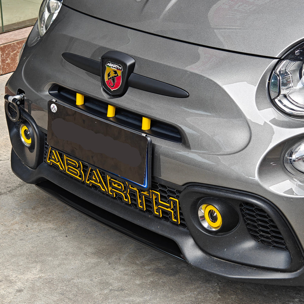 Abarth 595 / 695 ABS Front Splitter Lip - Various Colours - TMC Motorsport