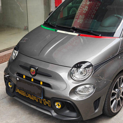 Abarth 595 / 695 ABS Front Splitter Lip - Various Colours - TMC Motorsport