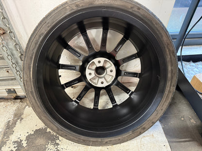 Used Genuine Abarth 500 / 595 17" SS Alloy Wheel Set (Matt Graphite) - TMC Motorsport