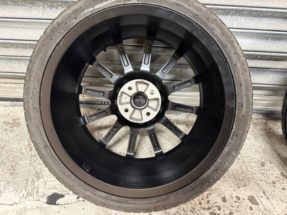 Used Genuine Abarth 500 / 595 17" SS Alloy Wheel Set (Matt Graphite) - TMC Motorsport