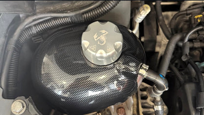 TMC Motorsport by Paintmodz Coolant Tank Cover for Abarth 500 / 595 / 695 - TMC Motorsport