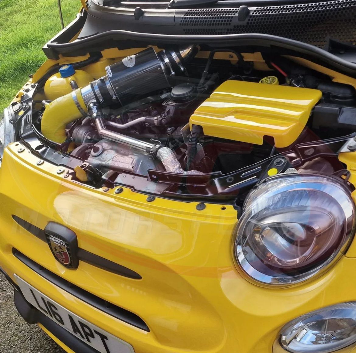 TMC Motorsport by Paintmodz Battery Cover for Abarth 500 / 595 / 695 - Abarth Tuning