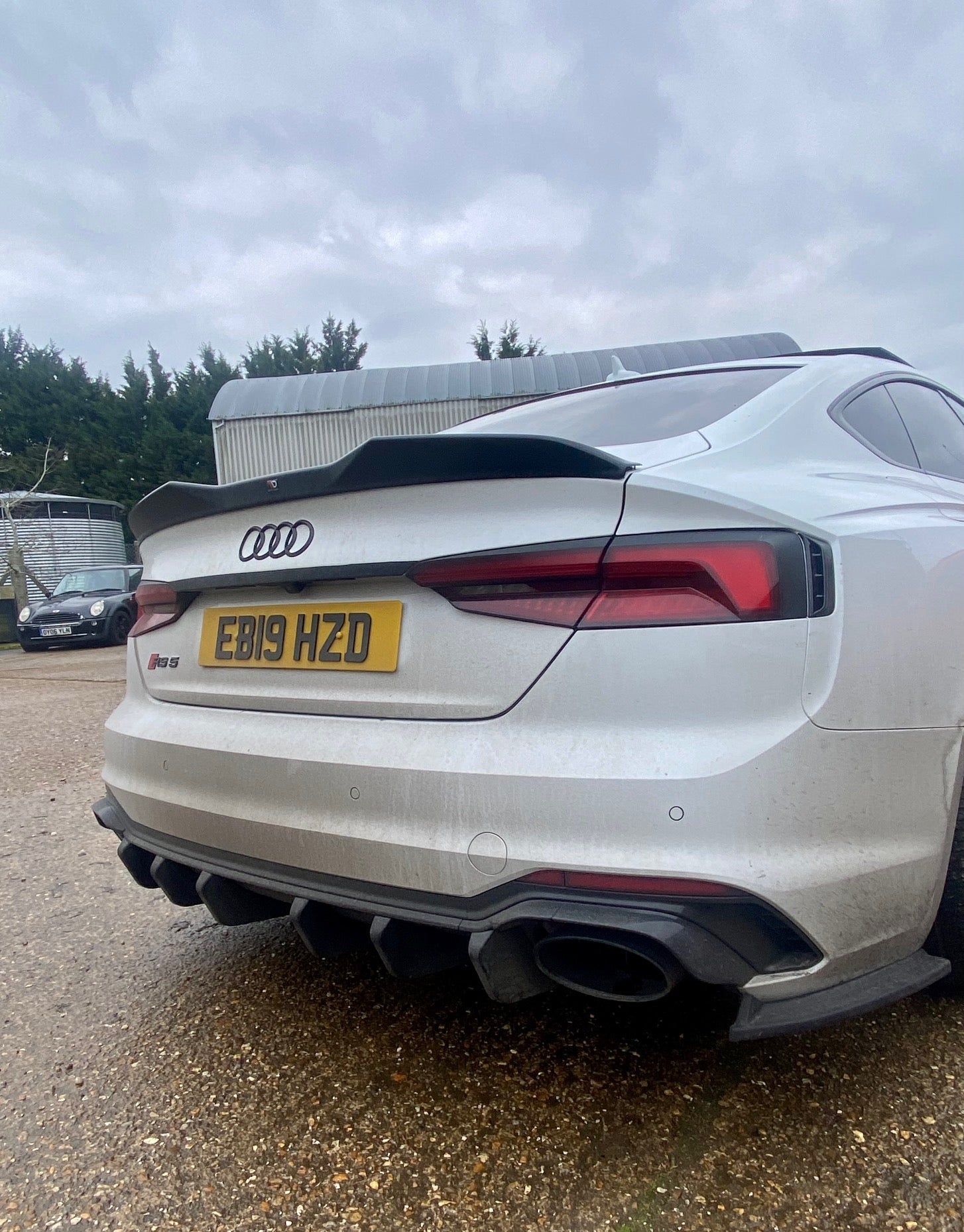 Audi RS5 B9 Sportback - Rear Diffuser Extensions - TMC Motorsport