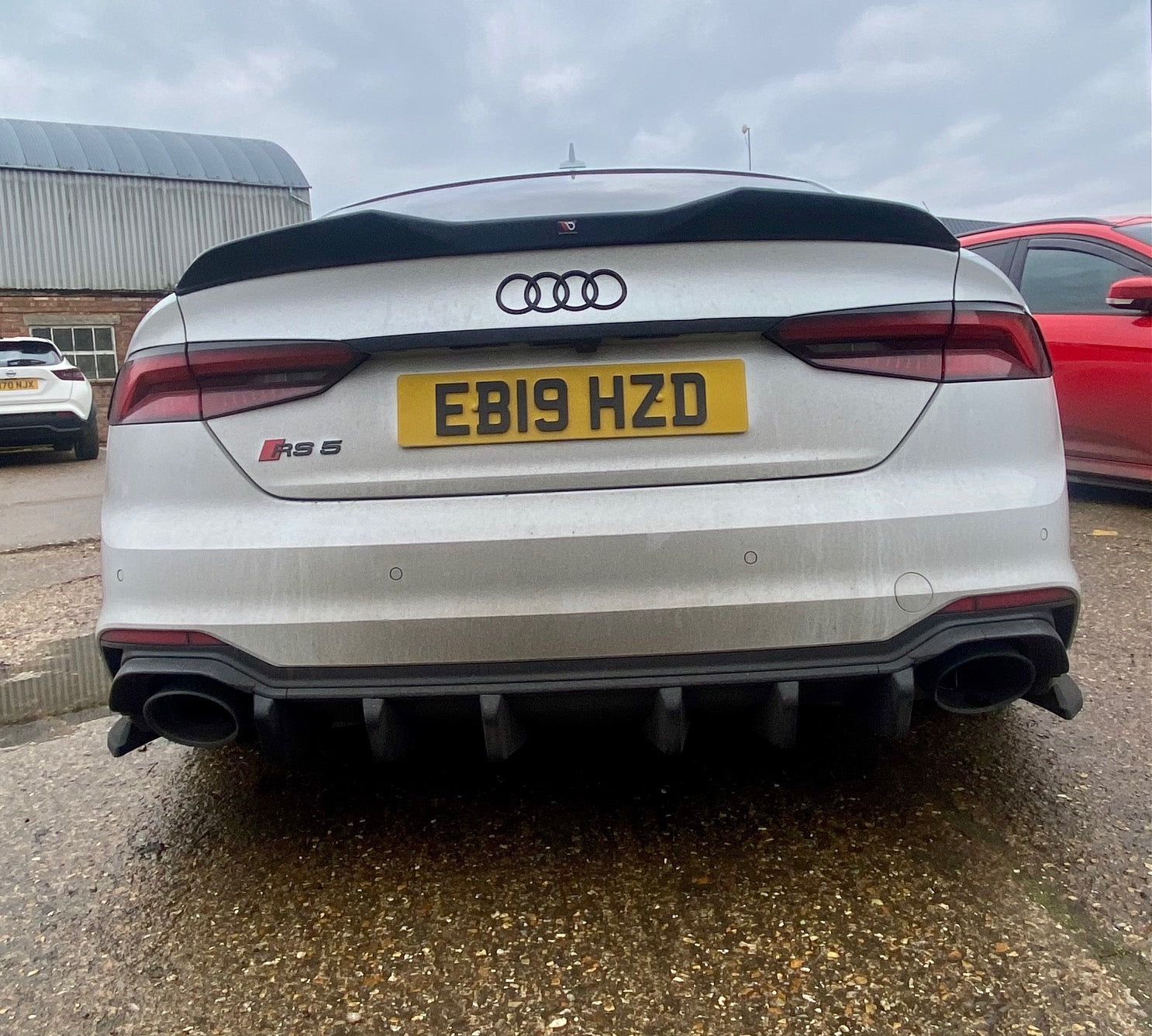 Audi RS5 B9 Coupe - Set of 6 Diffuser Fins - TMC Motorsport
