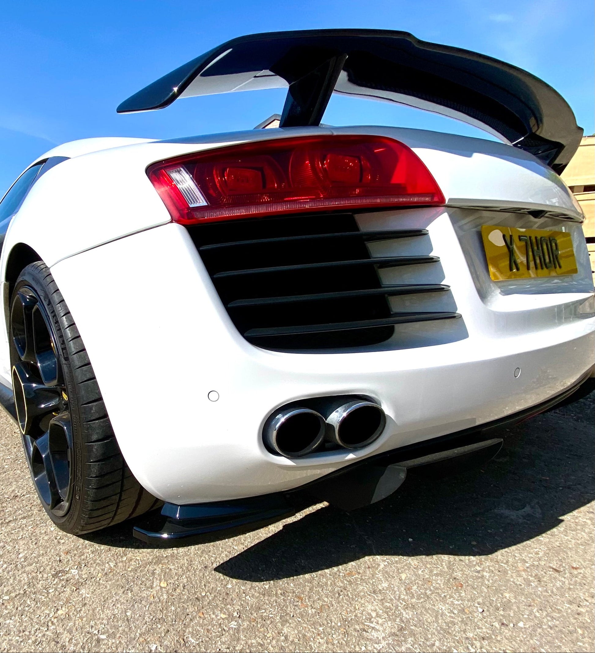 Audi R8 Gen 1 Pre Facelift - Diffuser Extensions - TMC Motorsport